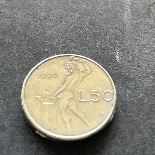 Moneta italiana lire - italiana, 50