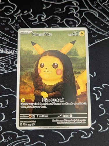 Pikachu van gogh mona lisa - gogh,