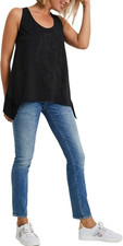 Top donna Desigual nero senza