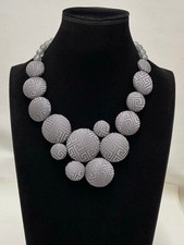 Collana perle legno - di,