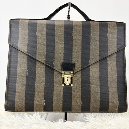Fendi pecan leather 2way - leather,