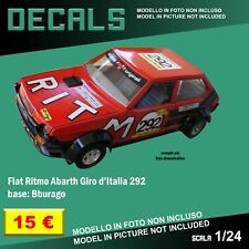 DECALS repro Fiat Ritmo Abarth