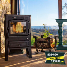 Stufa a legna in Ghisa 'LAVA'