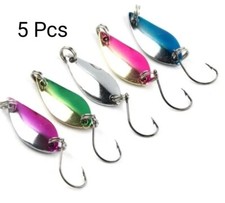 LOTTO 5 X Cucchiaini Ondulanti,  trout Area Spoon 3,5 gr, spinning trota 