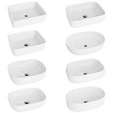 Lavabo da appoggio in ceramica