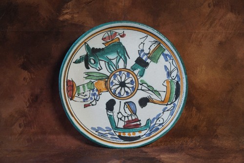 Piatto parete decoro naif - parete, "naif"