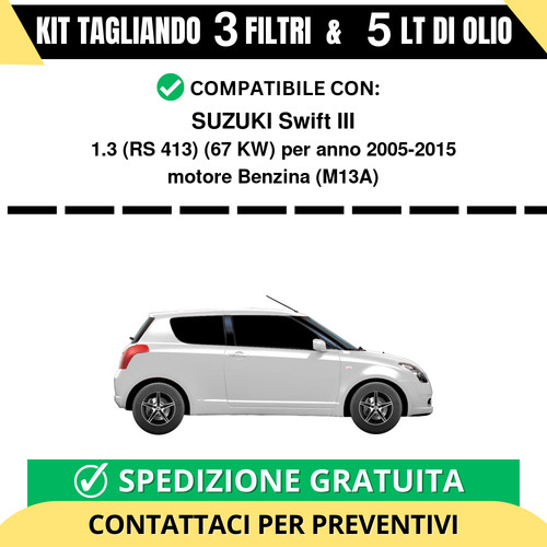 Tagliando per suzuki swift - per,