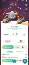 Heatran pokemon fortunato - heatran,