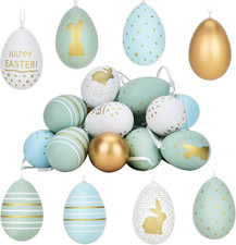 24 Uova Di Pasqua in Plastica