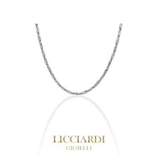 Collana uomo tubolare oro