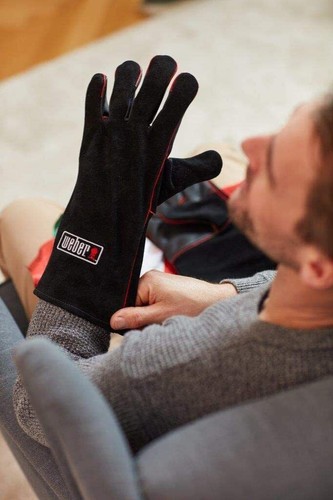 Weber guanto per - bbq, col.nero