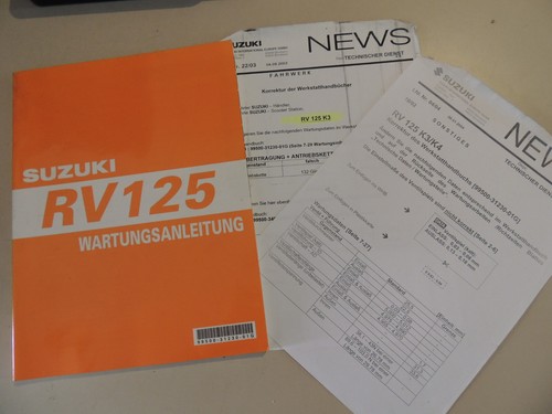 Suzuki 125 vanvan - rv, 2003