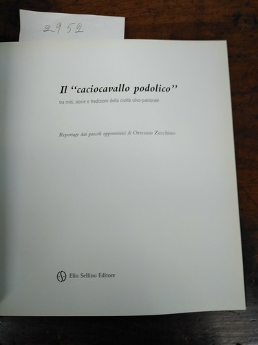 Caciocavallo podolico di - il,