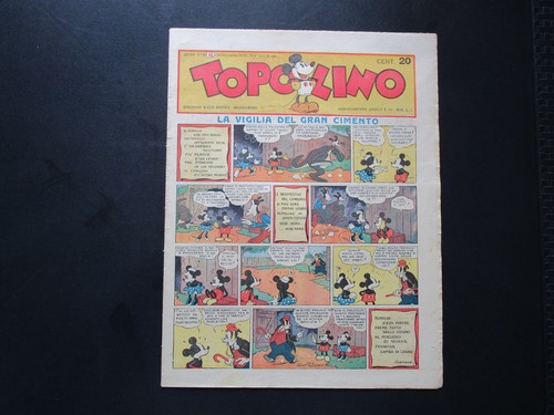 Topolino giornale originale - topolino,