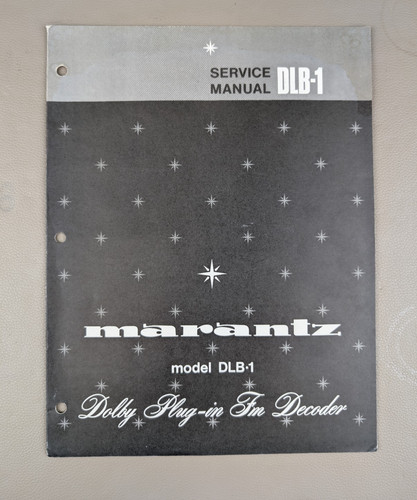 Marantz modello dlb dolby - dlb-1,