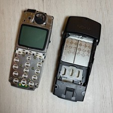 Cover centrale originale Nokia 6510 con componenti e LCD