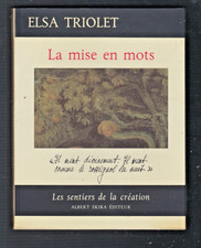 Elsa Triolet - La Mise en Mot