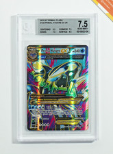 Pokemon BGS 7.5 Primal Kyogre Ex #149 Full Art XY Primal Clash 2015 English