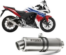 Scarico Storm by Mivv Gp acciaio inox per Honda Cbr 500 R 2013 > 2015
