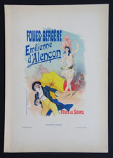 Jules CHERET Lithographie