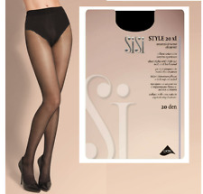 Collant SISI STYLE XL 20 denari calza velata sgambata taglia grande calibrata