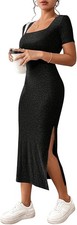 Abito elegante midi donna - elegante,