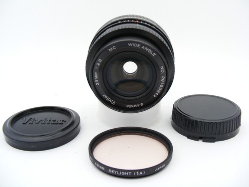 Vivitar 28mm obiettivo - f2.8,