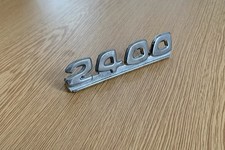 Scritta Fregio 2400 Fiat Dino Originale Cromodora