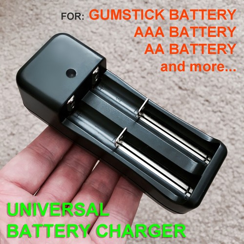 Gumstick battery charger - &,