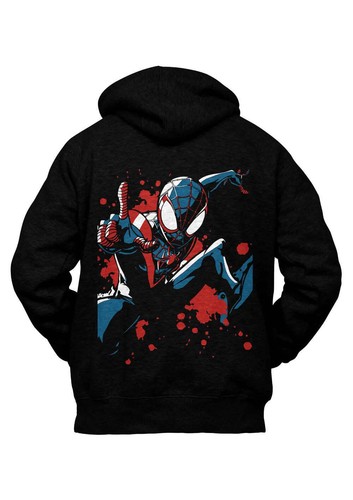 Felpa con cappuccio spiderman - felpa,