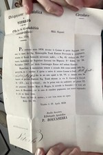 PIEGO DI LETTERA VITERBO
