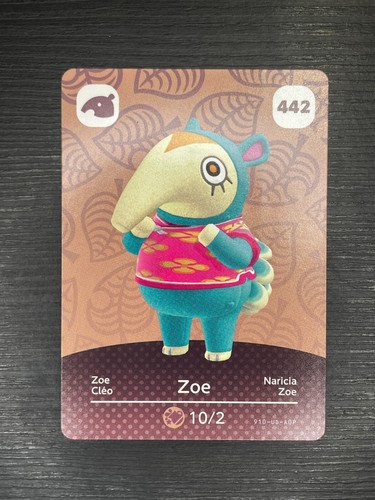 Carte amiibo animal crossing - carte,