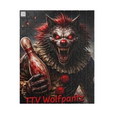 Puzzle Clown Horror - Disegno