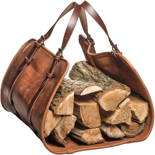 Borsa porta legna ardere - porta,