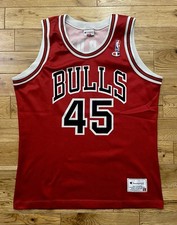 Basketball Jersey Champion Original Chicago Bulls n. 45 Jordan Maglia Basket usa
