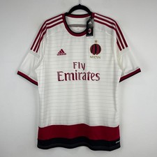 Maglia calcio AC Milan 2014/2015 Adidas away maglia calcio uomo taglia L