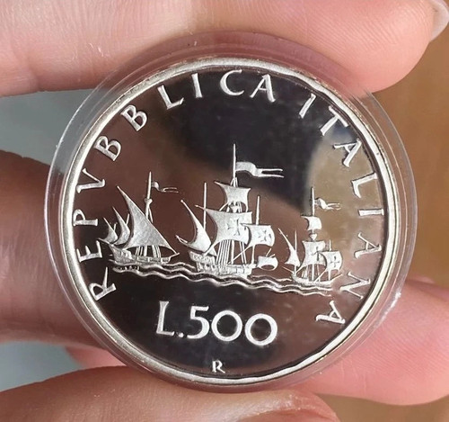 Caravelle 500 lire - caravelle, proof