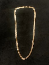 Collana da uomo placcata oro