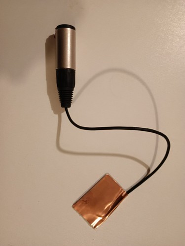 Pickup piezo per contrabbasso