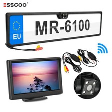 luce targa 170° telecamera