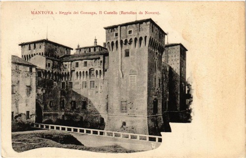 Cpa mantova reggia - mantova, dei