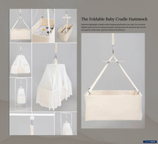 Amaca in tela per culla per