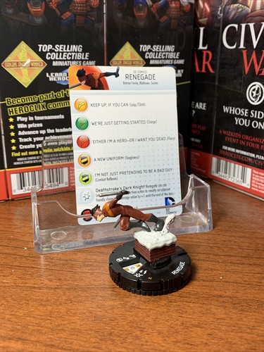 Heroclix batman set renegade - heroclix,