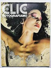 CLIC FOTOGRAFIAMO 8-1974 COPERTINA OLIVIERO TOSCANI - ESPOSIMETRO SEKONIC