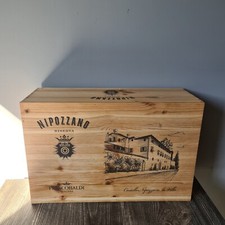 Cassetta Legno Vino Chianti Nipozzano Frescobaldi Formato 12 Bott La Villa Nipoz