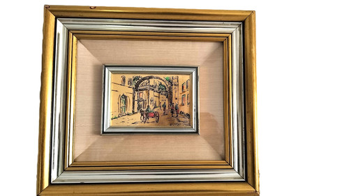 Serigrafia vintage italiana