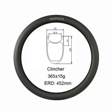  Cerchio carbonio bici da