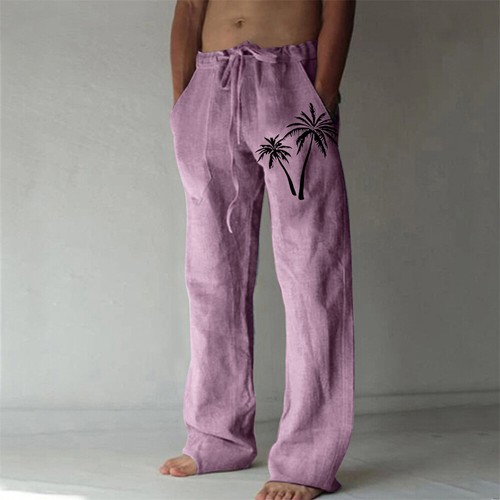 Pantaloni uomo casual - , lino