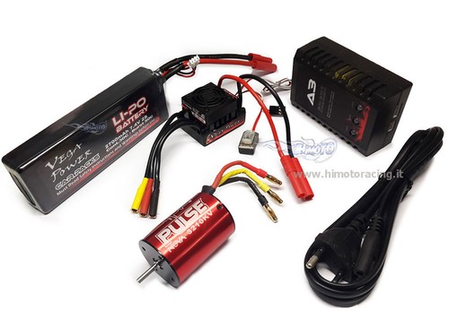 Set himoto brushless - motore, +
