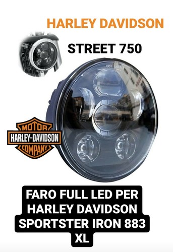 Faro led moto - faro, h4